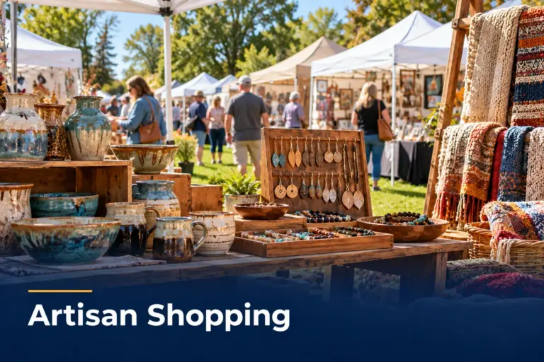 Explore Artisan Shopping at Hometown Festival